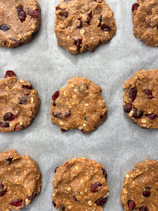 bakmix cranberry-haverkoekjes