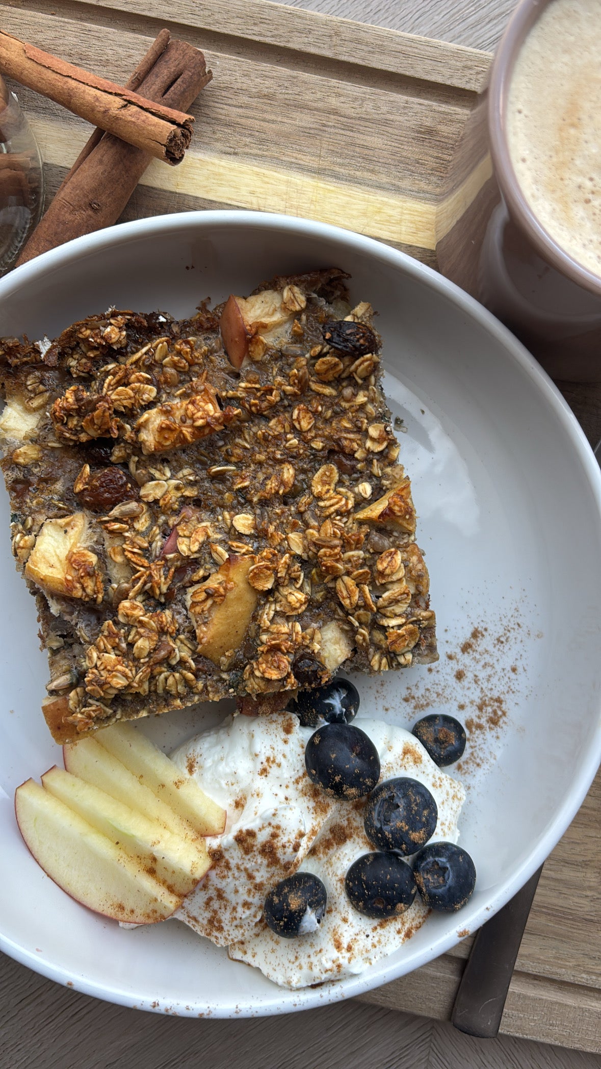 bakmix baked oats - appel kaneel